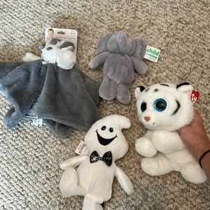 4 NWT stuffed animals